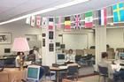 American Students Study in the Language Resource Center Located in Asbury.
